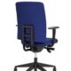 Ergonomische bureaustoel A680 met EN-1335 normering blauwe stof
