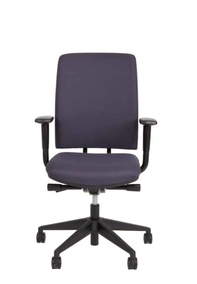 Ergonomische bureaustoel A680 met EN-1335 normering grijze stof