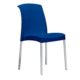 Silla de comedor o silla de jardín de diseño Jenny Blue