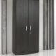 Hinged door cabinet wood 200x90x42cm