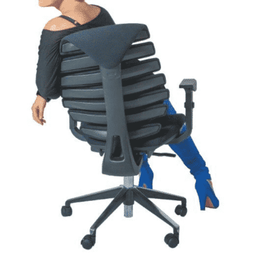 Ergonomische bureaustoel 101 model Ruggengraatstoel