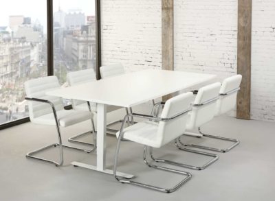 Rechthoekige vergadertafel Teez design 200x100cm