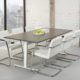 Table de conférence rectangulaire design Teez 200x100cm