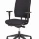 Ergonomische bureaustoel A680 met EN-1335 normering. In zwart stof
