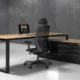 Executive desk Cube Corner combination incl. drawer unit with 3 drawers