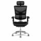 X-Chair bureaustoel X2 Zwart met hoofdsteun