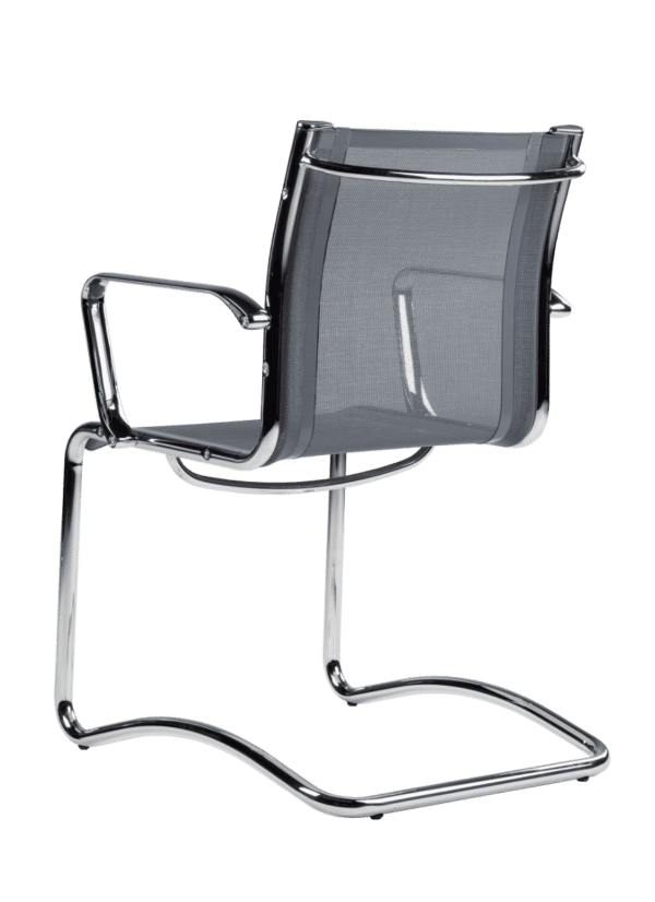 Sky conference chair with sled frame