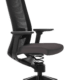 Chaise de bureau thérapeutique ergonomique Adaptic Evora Tissu Gris Foncé