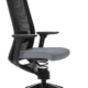 Ergonomic therapeutic office chair Adaptic Evora Gray Fabric