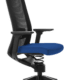 Chaise de bureau thérapeutique ergonomique Adaptic Evora Tissu Bleu Vif