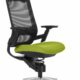 Chaise de bureau thérapeutique ergonomique Adaptic Comfort Tissu Vert