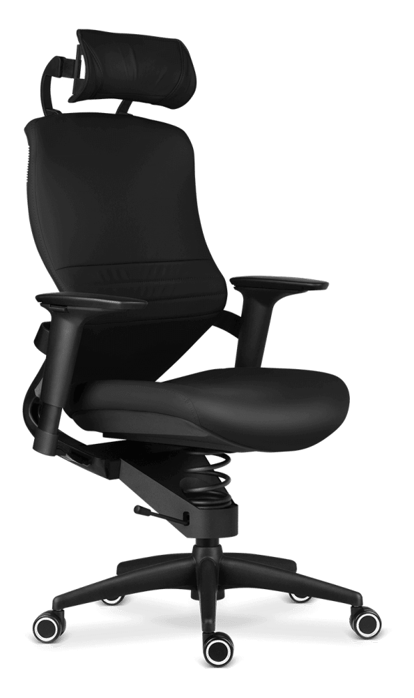 Ergonomische therapeutische bureaustoel Adaptic Style Zwart Stof