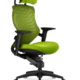 Ergonomic therapeutic office chair Adaptic Xtreme Green Fabric