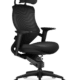 Chaise de bureau thérapeutique ergonomique Adaptic Xtreme Tissu Noir