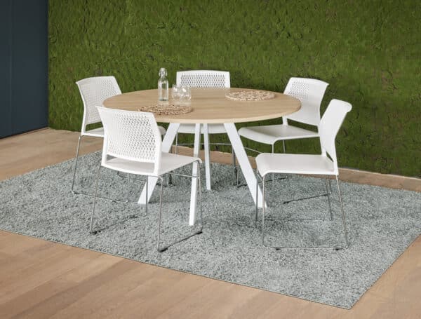 Round conference table 120cm Victory