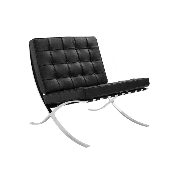 Barcelona Black armchair