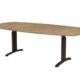 Meeting table Work Danish Oval 240x120cm